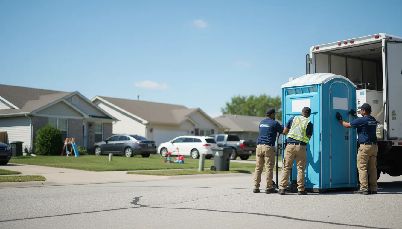 Standard Porta Potty Rentals in Eau Claire, PA near me